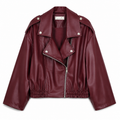 Pu jacket bordeaux