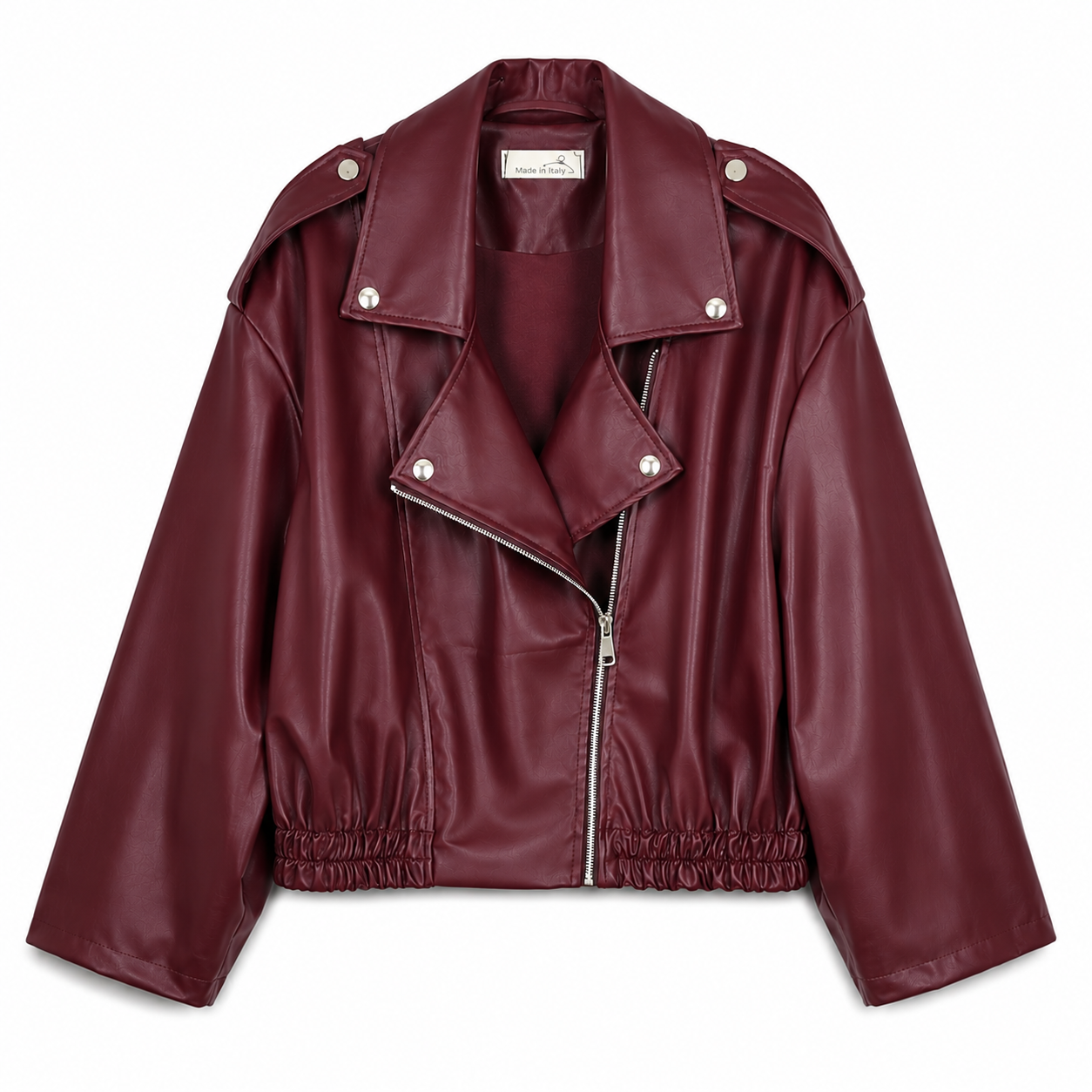 Pu jacket bordeaux