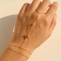 Blooming hand chain