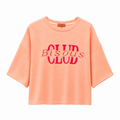 Club bisous shirt peach