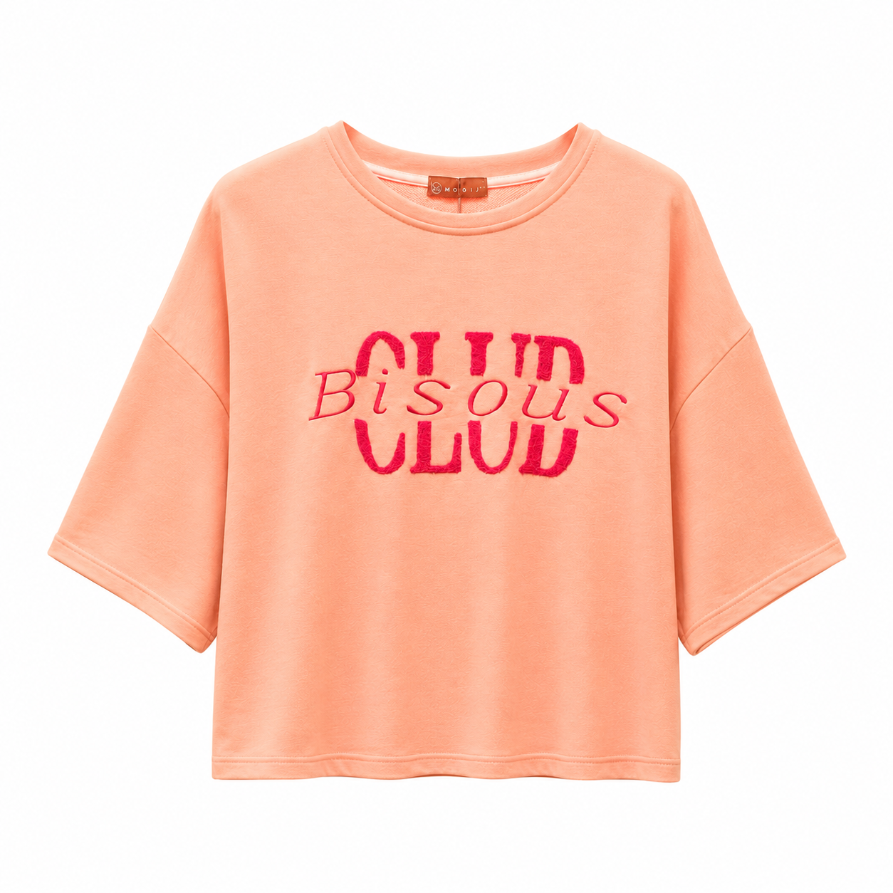 Club bisous shirt peach