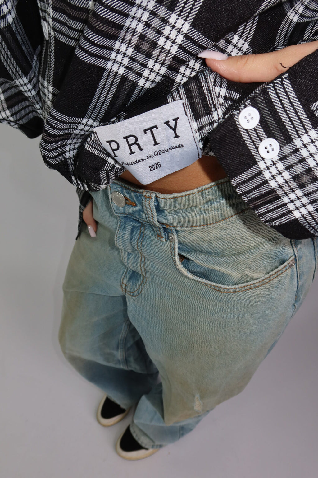 Priority - geruit jasje