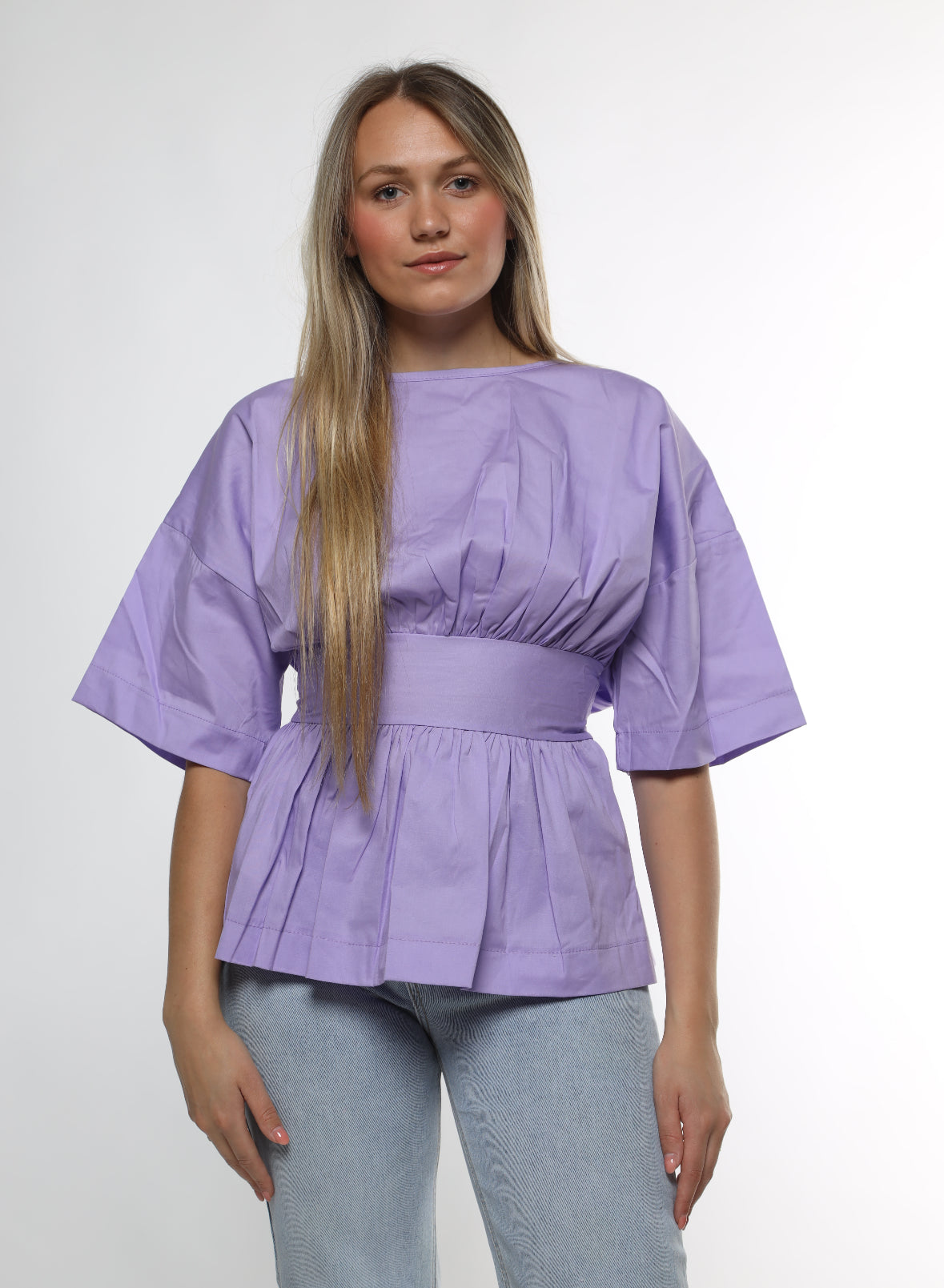 BLOUSE BACK BOW PAARS