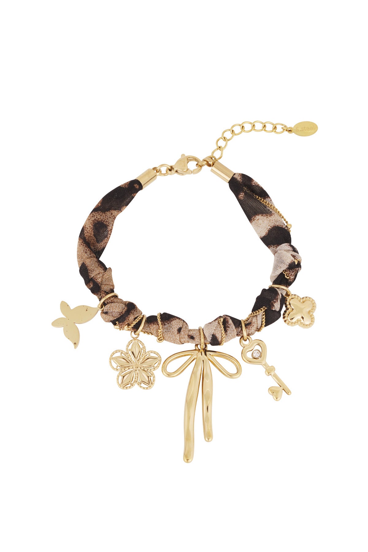 BEDELARMBAND LEOPARD