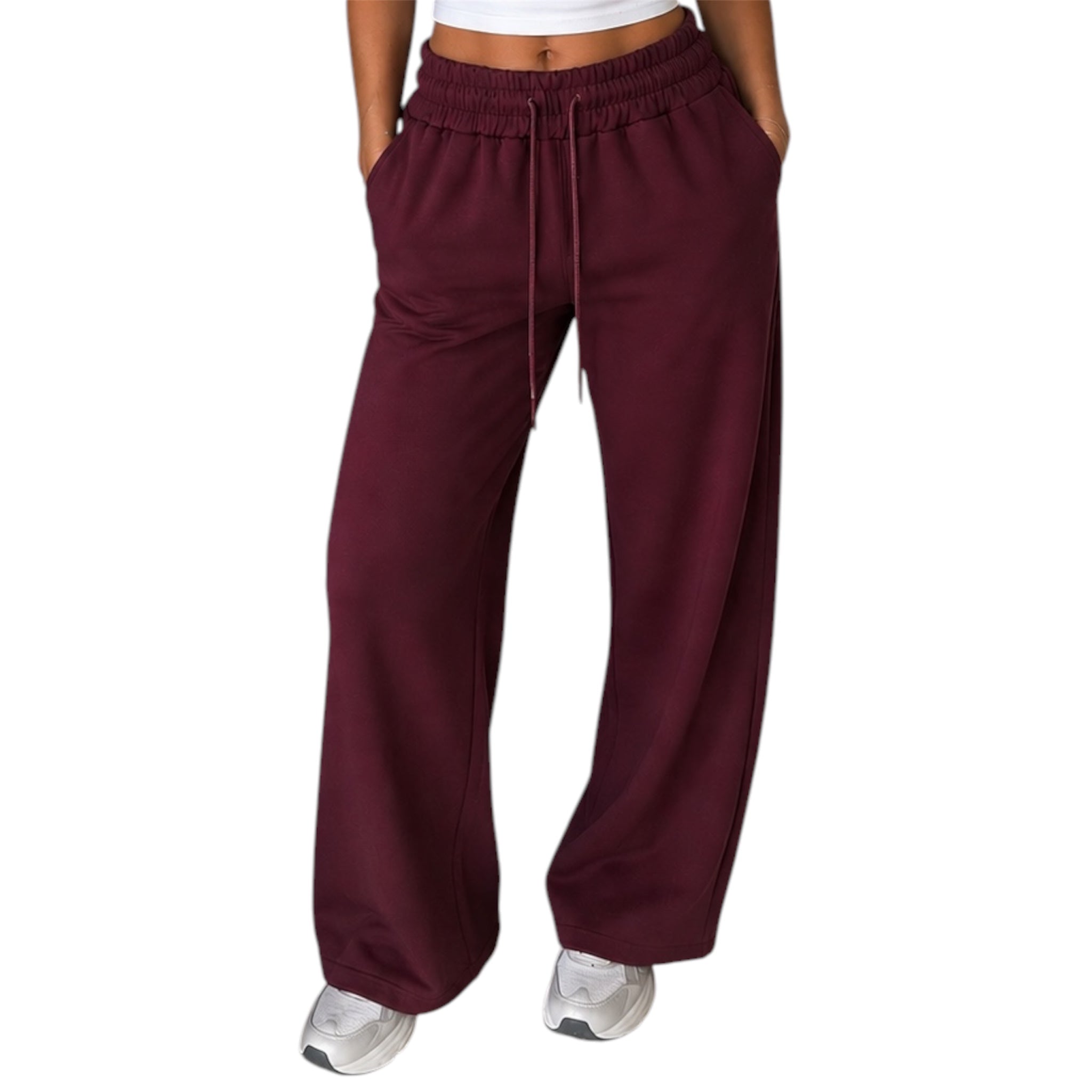Basic jogger bordeaux