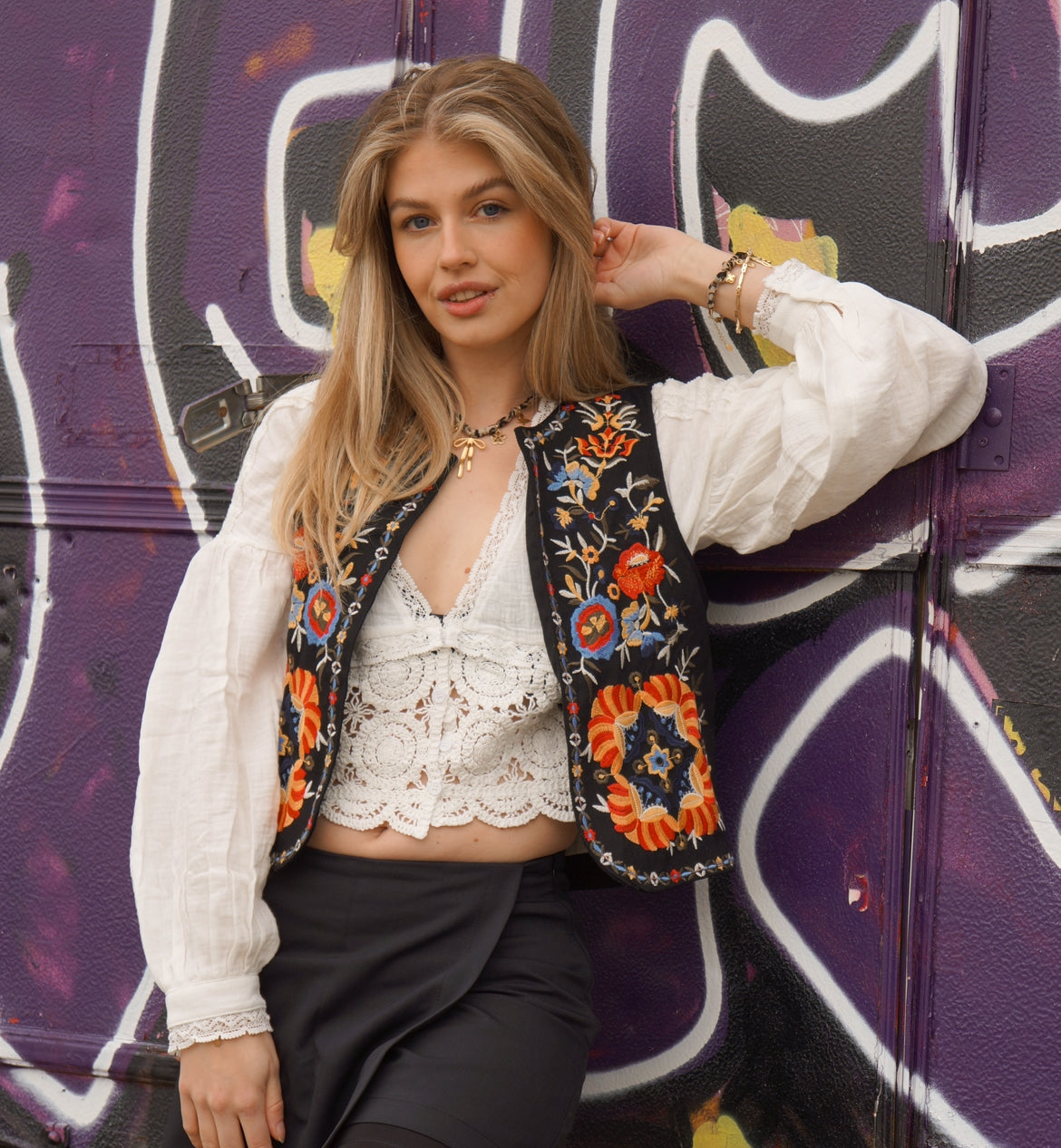 BOHO GILET ILSE