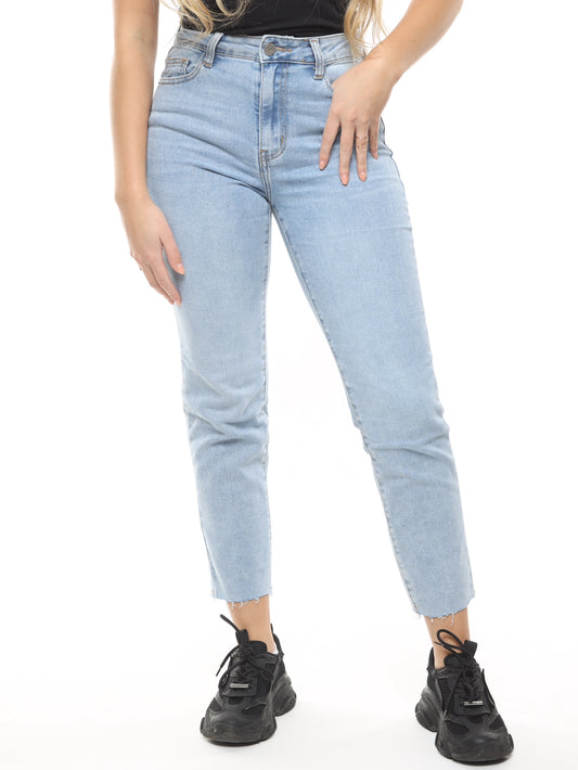 MOM JEANS STRETCH PETITE