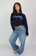 Priority - becoming her longsleeve navy pre order