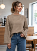 Supersoft longsleeve taupe