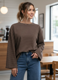 Supersoft longsleeve bruin